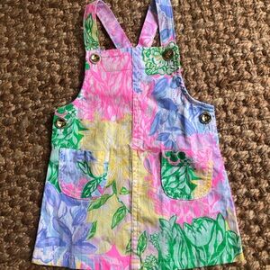 Brand New: Lilly Pulitzer Varney Overall Dress. Size 2